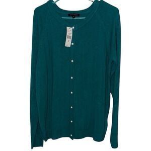 🌹NWT:TINT & SHADOW PEARL BUTTON SWEATER